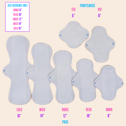 Set of 3  pads